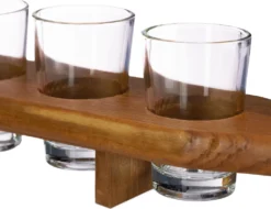 Relaxdays Schnapsbrett Holz Mit 6 Gläsern -Weinglas Serien Geschäft 0284230d1ccd7ccec23904fb7687b186