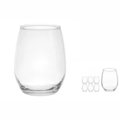 Pasabahce Gläserset Amber 570 Ml Durchsichtig 6 Teilig -Weinglas Serien Geschäft 04db640293d0a742639b2eface0f8088