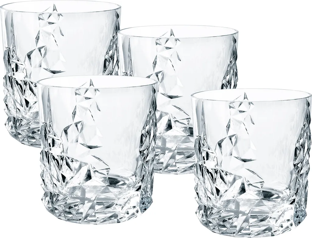 Nachtmann Whiskybecher Sculpture 365ml, Klar (4er Pack) 9 Nachtmann Whiskybecher Sculpture 365ml, Klar (4er Pack) – Bild 9