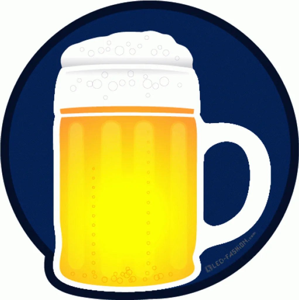 Bierglas LED Party T-Shirt Für Oktoberfest Wasn Party Bier Shirt Größe - XL 2 Bierglas LED Party T-Shirt Für Oktoberfest Wasn Party Bier Shirt Größe - XL – Bild 2