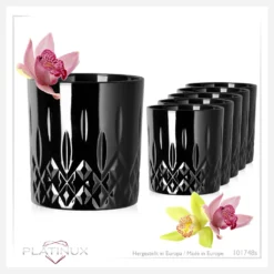 Schwarze Trinkgläser Mit Diamant Muster Aus Glas 250ml (max. 300ml) Gläser Whiskeygläser -Weinglas Serien Geschäft 0f39d40a9274649ccfdce771fa12639a
