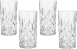 Nachtmann 0089208-0 Noblesse Longdrinkbecher, 375 Ml, 14,8 Cm, Klar (4er Pack) -Weinglas Serien Geschäft 11d08af61d9d64437c417103ec98ae7d