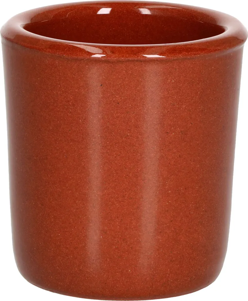 MamboCat 12er Ton Schnapsbecher 50 Ml Vollglasiert Shot-Glas Mediterran Unikat Handarbeit Tonbecher 2 MamboCat 12er Ton Schnapsbecher 50 Ml Vollglasiert Shot-Glas Mediterran Unikat Handarbeit Tonbecher – Bild 2