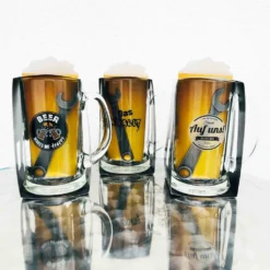 Geschenkset 2 Tlg. Wurst Macht Durst -Weinglas Serien Geschäft 1636e0c5cf293eca99a27edf18b42f68