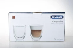 De'Longhi DeLonghi Cappuccino 2er Doppelwandiges Thermoglas -Weinglas Serien Geschäft 16df8f44a6f893ae30f678087174b187
