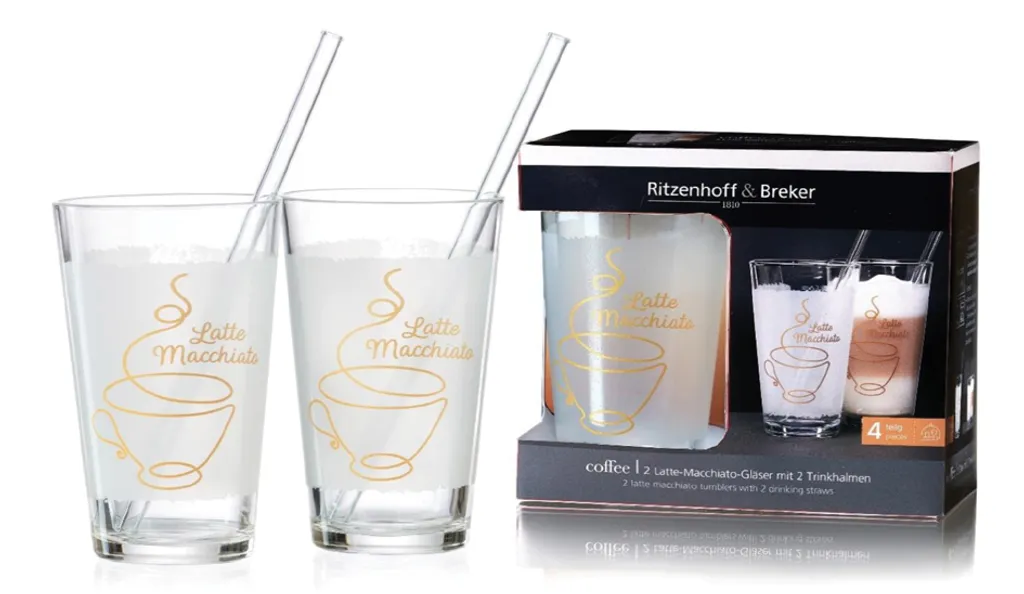 Ritzenhoff & Breker Latte-Macchiato-Set "COFFEE"