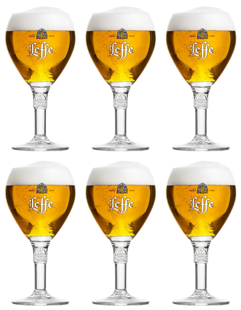 Leffe Biergläser 250 Ml - 6 Stück 1 Leffe Biergläser 250 Ml - 6 Stück