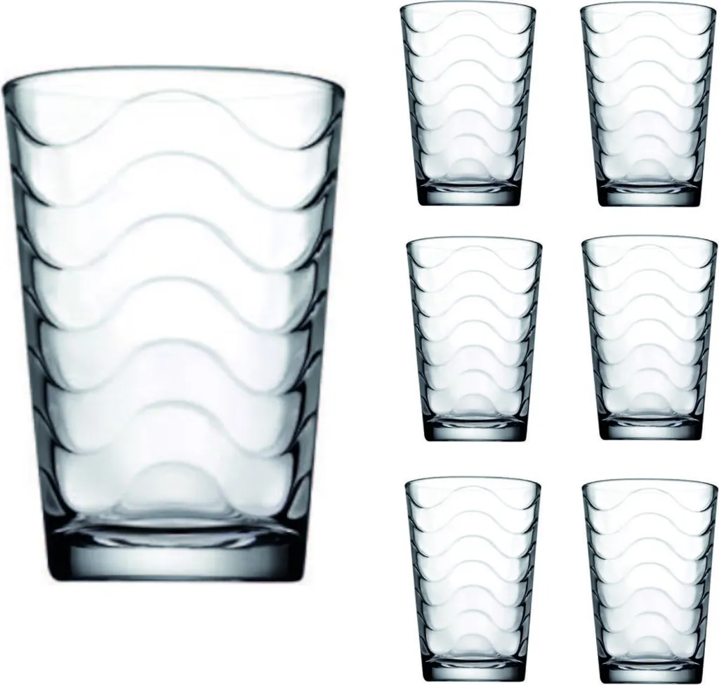 Pasabahce 52644 6-Teilig Wassergläser Glas 200 Ml Trinkglas Mit Glassaft Glas Tumbler 7 Pasabahce 52644 6-Teilig Wassergläser Glas 200 Ml Trinkglas Mit Glassaft Glas Tumbler – Bild 7