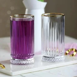 Pasabahce Elysia Golden Touch Long Drink Gläser 4-teiliges Set Mit Goldrand 280ml -Weinglas Serien Geschäft 1cdf8057466bf02d502195eee0c98614