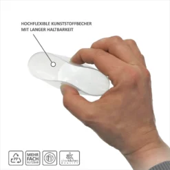 100 Schnapsgläser Aus Plastik, 4 Cl, Transparent, Mehrweg Shot Becher -Weinglas Serien Geschäft 23036cab2602e5ef603f12d70021eab5