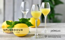 KROSNO Splendour Likörgläser, 6er-Set, 60 Ml