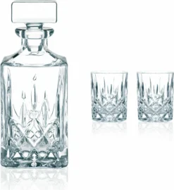 Nachtmann 0091899-0 Noblesse Whisky-Set, 1 X Karaffe/Dekanter + 2 X Whisky-Becher, Klar (1 Set) -Weinglas Serien Geschäft 2b7d373b502ef8bf748a40887915f952