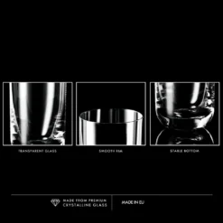 KROSNO Longdrinkgläser Wassergläser Trinkgläser | Set Von 6 | 360 ML | Glamour Kollektion | Perfekt Für Zuhause, Restaurants Und Partys | Spülmaschinenfest -Weinglas Serien Geschäft 2d0fb1b14aa66141e0b69a1b514b4c68