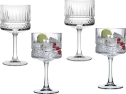 Pasabahce ELYSIA 440437 Gin Cocktail Glas Dessertglas 4er Set -Weinglas Serien Geschäft 31193a2b853c3133159a53894a7cf22c