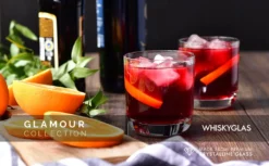 KROSNO Glamour Whiskygläser, 6er-Set, 300 Ml -Weinglas Serien Geschäft 35af4e0c47b15fa9e24b294f0ca0c741