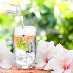 Elegante Trinkgläser 360ml (max. 440ml) Set 6 Teilig Wassergläser Saftgläser -Weinglas Serien Geschäft 3ab6e74bac8d7ce7c2d15e65781211aa