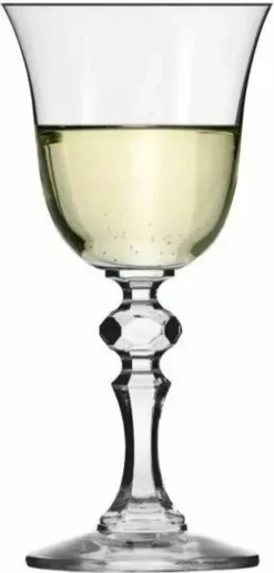 KROSNO Weiß-Weinglas | Set Von 6 | 150 ML | Krista Kollektion | Kristallglas | Weißweingläser | Perfekt Für Zuhause, Restaurants Und Partys | Spülmaschinenfest -Weinglas Serien Geschäft 3b43760ab4c278dae9dfa12167c4b450