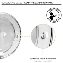 Creano 6er-Set Thermo-Tasses "Hummi" Für Tee/Latte Macchiato, Doppelwandig, Mit Kolibri-Muster | 250ml In Exklusiver Geschenkpackung -Weinglas Serien Geschäft 3dffffe8ae824b33349e3819613803fb