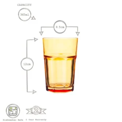 Rink Drink 6 Stück Farbige Gläser Highball-Set - Vibrant Multicolored Partei-Cocktail-Trinken Tumblers - 365ml - 6 Farben 7 Rink Drink 6 Stück Farbige Gläser Highball-Set - Vibrant Multicolored Partei-Cocktail-Trinken Tumblers - 365ml - 6 Farben -Weinglas Serien Geschäft 3e2b81018b7a5b5efd7b48d33d8f96cc