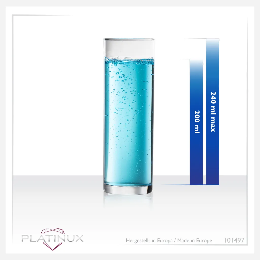 Hohe Biergläser 200ml (max. 240ml) Set 6-Teilig Bierstangen Aus Glas Kölschglas 5 Hohe Biergläser 200ml (max. 240ml) Set 6-Teilig Bierstangen Aus Glas Kölschglas – Bild 5