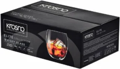 KROSNO Elite Whiskygläser, 6er-Set, 300 Ml -Weinglas Serien Geschäft 470dfc9e7e93accebc1ca641e57e1e80