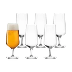 LEONARDO 069541 Puccini Bierglas 410 Ml, Teqton-Glas (6 Stück) -Weinglas Serien Geschäft 480f32dee05361e80920a9f7fd8abdcb