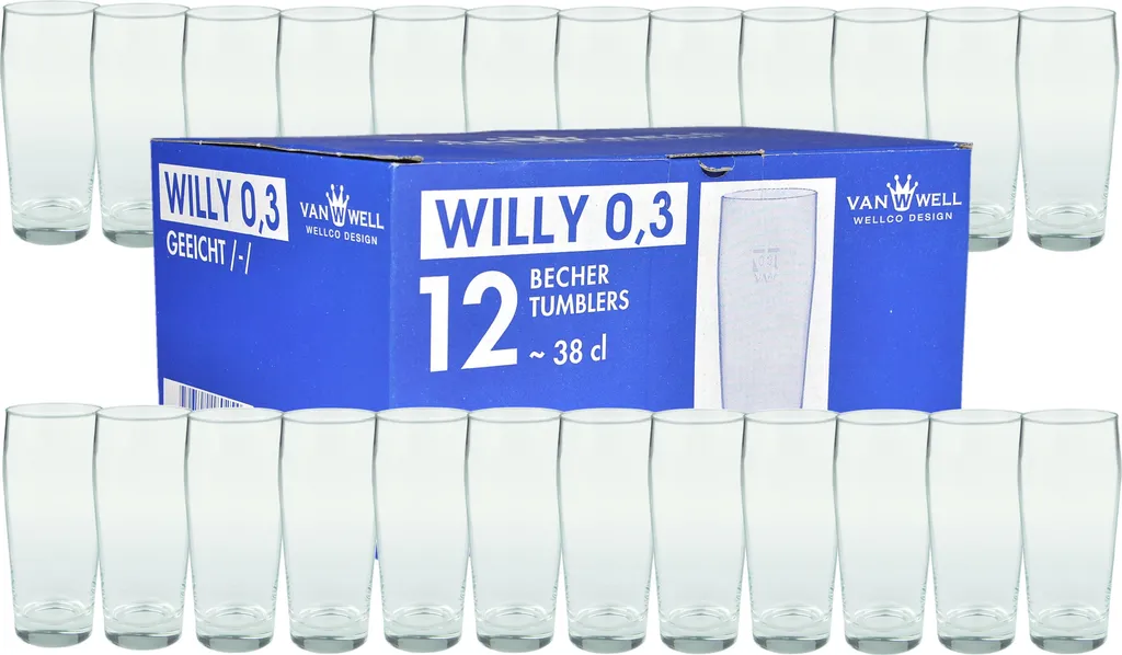 24er Set Bierglas Willibecher 0,3L Geeicht Biergläser Tumbler Perfekt Geeignet Für Gastronomie 1 24er Set Bierglas Willibecher 0,3L Geeicht Biergläser Tumbler Perfekt Geeignet Für Gastronomie