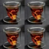 Skull-in-glass Winkee 4 Schnapsgläser Shot Glas Totenkopf Schädel 25ml Partyglas Weingläser