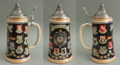 Bierkrug Mit Deckel Deutschland Bundesländer 0,5 Liter 7 Bierkrug Mit Deckel Deutschland Bundesländer 0,5 Liter -Weinglas Serien Geschäft 4d402d84f2c33b4f8836c290671e8d6c