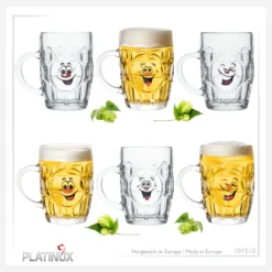 Biergläser 0,5L (max 700ml) Mit Henkel Und Lustigen Motiven Set 6 Teilig Bierkrug Karnevalsgläser 19 Biergläser 0,5L (max 700ml) Mit Henkel Und Lustigen Motiven Set 6 Teilig Bierkrug Karnevalsgläser -Weinglas Serien Geschäft 56be31abf7667f27dfa66f8316f31bd9