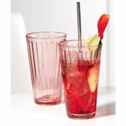 Ritzenhoff & Breker Longdrinkglas Lawe, Becher, Trinkglas, Glas, Rosa, 400 Ml, 164459 -Weinglas Serien Geschäft 5af489faa7998a135b07e1f82cefe93e