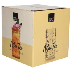 4x Mai Tai Glas 490 Ml Klarglas Cocktail-Kelch Tiki-Cocktail Rum-Longdrink Mai Tai Glass -Weinglas Serien Geschäft 5ed58426ae1f62fdacf73dd055327c93