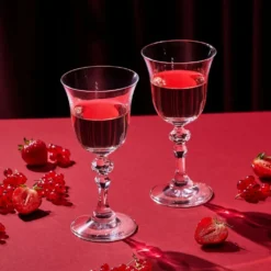 KROSNO Weiß-Weinglas | Set Von 6 | 150 ML | Krista Kollektion | Kristallglas | Weißweingläser | Perfekt Für Zuhause, Restaurants Und Partys | Spülmaschinenfest -Weinglas Serien Geschäft 60b63233018b29db5e6d60057fdbc049