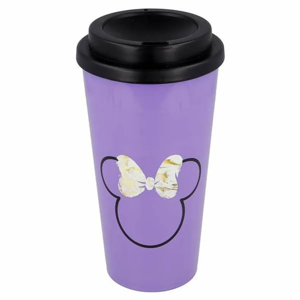 Trinkbecher Glas Mit Deckel Minnie 520 Ml Mini Maus 1 Trinkbecher Glas Mit Deckel Minnie 520 Ml Mini Maus