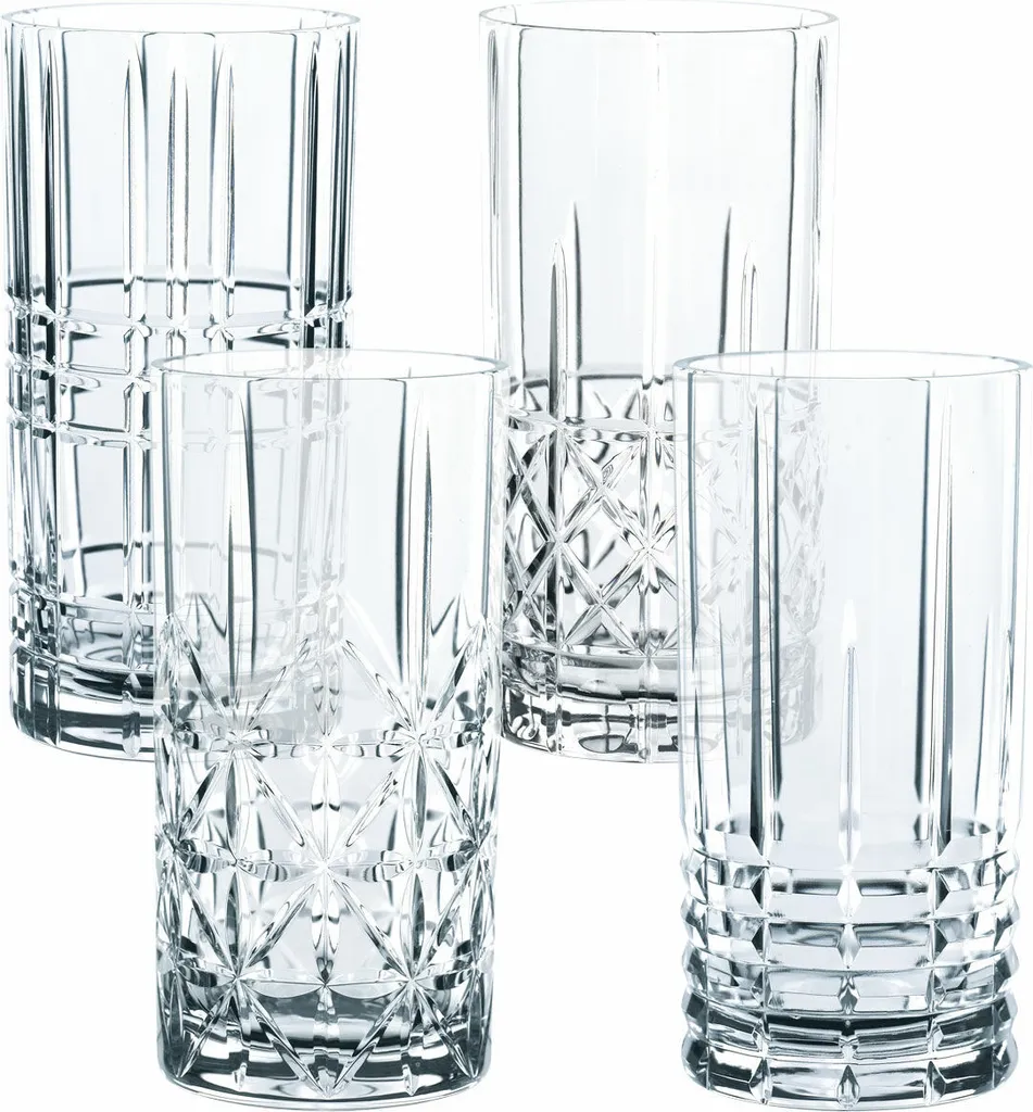 Nachtmann 0097784-0 Longdrinkbecher 'Highland' Kristallglas, 375 Ml, H: 15,1 Cm, ø 7,7 Cm, Transparent, 4-teilig (1 Set) 13 Nachtmann 0097784-0 Longdrinkbecher 'Highland' Kristallglas, 375 Ml, H: 15,1 Cm, ø 7,7 Cm, Transparent, 4-teilig (1 Set) – Bild 13