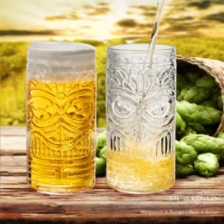 Tiki Gläser Set 6-Teilig Hoch Aus Glas 450ml (max. 500ml) Cocktailgläser Biergläser -Weinglas Serien Geschäft 6cae09029ee98dc9f161ae61fd7412b9