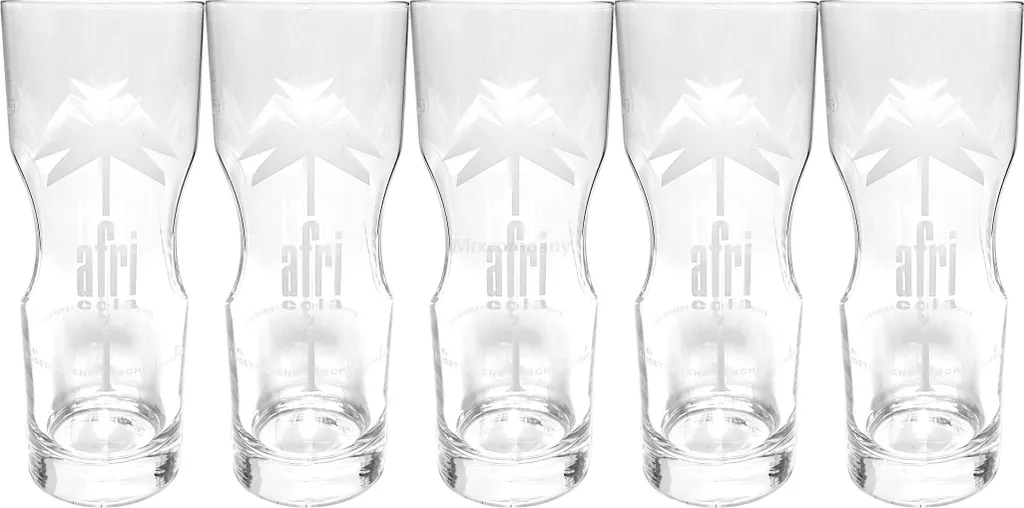 Afri-Cola Glas Gläserset - 6x Gläser 0,3L