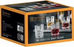 Nachtmann 100694 Noblesse Stamper Kristallglas, 55 Ml, H: 6,1 Cm, ø 5 Cm, Klar (4er Pack) 23 Nachtmann 100694 Noblesse Stamper Kristallglas, 55 Ml, H: 6,1 Cm, ø 5 Cm, Klar (4er Pack) -Weinglas Serien Geschäft 74f411769e6279f3793479c43abd2128