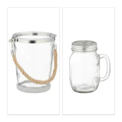 Relaxdays 4 Trinkgläser Mit Deckel Und Zubehör 18 Relaxdays 4 Trinkgläser Mit Deckel Und Zubehör -Weinglas Serien Geschäft 787248d1901dc05f05ce5720a19e1de1