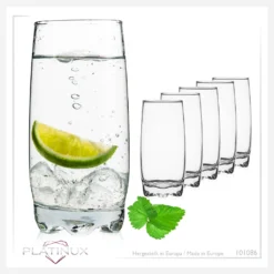 Trinkgläser Set 6 Teilig 350ml Geformter Boden Wassergläser Saftgläser 13 Trinkgläser Set 6 Teilig 350ml Geformter Boden Wassergläser Saftgläser -Weinglas Serien Geschäft 791214f879276db4183b5a34b6be794a