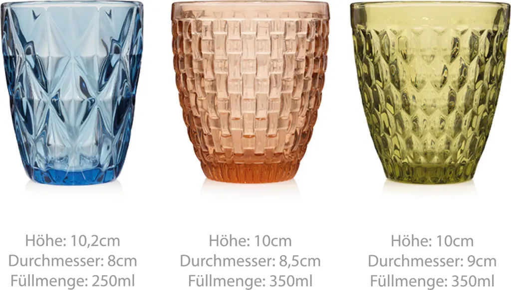 Sänger SÄNGER Trinkgläser Set Porto 6 Teilig 5 Sänger SÄNGER Trinkgläser Set Porto 6 Teilig – Bild 5