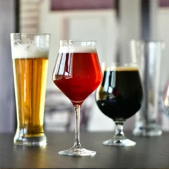 KROSNO Brewery Biergläser Bierkenner Set, 6er-Set, 420ml, 500 Ml -Weinglas Serien Geschäft 89b2af74d277711cb4afb155378d1725