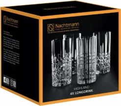 Nachtmann 0097784-0 Longdrinkbecher 'Highland' Kristallglas, 375 Ml, H: 15,1 Cm, ø 7,7 Cm, Transparent, 4-teilig (1 Set) 24 Nachtmann 0097784-0 Longdrinkbecher 'Highland' Kristallglas, 375 Ml, H: 15,1 Cm, ø 7,7 Cm, Transparent, 4-teilig (1 Set) -Weinglas Serien Geschäft 8c079627b88e2807e3ca613f344eaa48