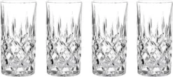 Nachtmann 0089208-0 Noblesse Longdrinkbecher, 375 Ml, 14,8 Cm, Klar (4er Pack) -Weinglas Serien Geschäft 8dbc0d54722e89b15b0f861b2e9b880e