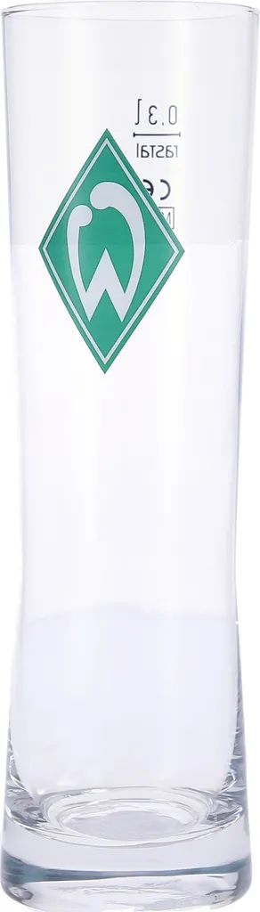 Werder Bremen Bierglas Raute 0,3 Liter 2 Werder Bremen Bierglas Raute 0,3 Liter – Bild 2