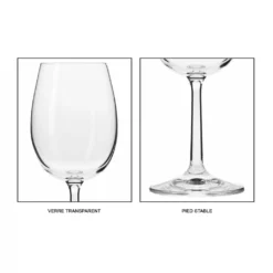 KROSNO Pure Weißweinglas, 6er-Set, 250 Ml -Weinglas Serien Geschäft 8f95eaf6decb91ea111a115b737e8367