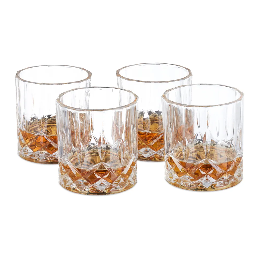 Relaxdays Whisky Gläser 4er Set 1 Relaxdays Whisky Gläser 4er Set