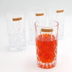 Nachtmann 0089208-0 Noblesse Longdrinkbecher, 375 Ml, 14,8 Cm, Klar (4er Pack) -Weinglas Serien Geschäft 94a383cbc29374c2457ee44791c04ece