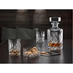 Nachtmann 0091899-0 Noblesse Whisky-Set, 1 X Karaffe/Dekanter + 2 X Whisky-Becher, Klar (1 Set) -Weinglas Serien Geschäft 9edc70f7a03757d474eb291a365fd568