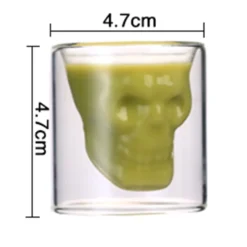 Skull-in-glass Winkee 4 Schnapsgläser Shot Glas Totenkopf Schädel 25ml Partyglas Weingläser -Weinglas Serien Geschäft a2b5d8b81a550367832f2d59a054c935